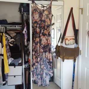 Venus high low floral dress